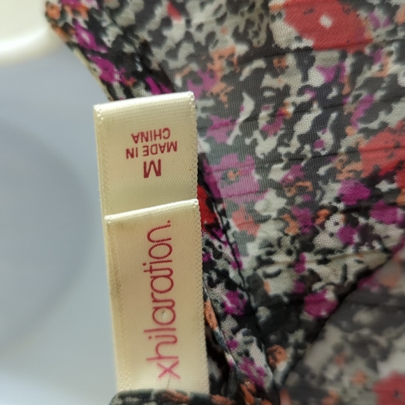 Xhilaration Boho Sheer Blouse Med - Picture 5 of 5